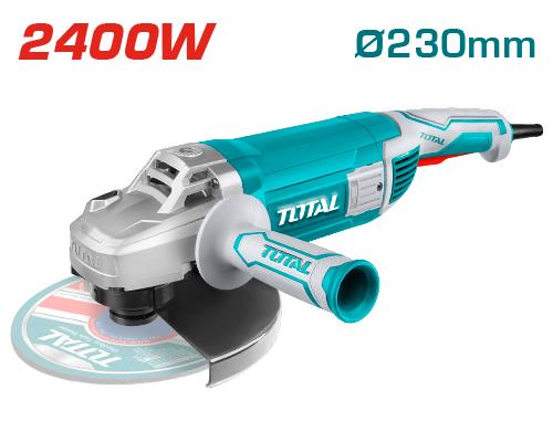 Meuleuse angulaire 2400W 230mm TG1252306 puissante TOTAL