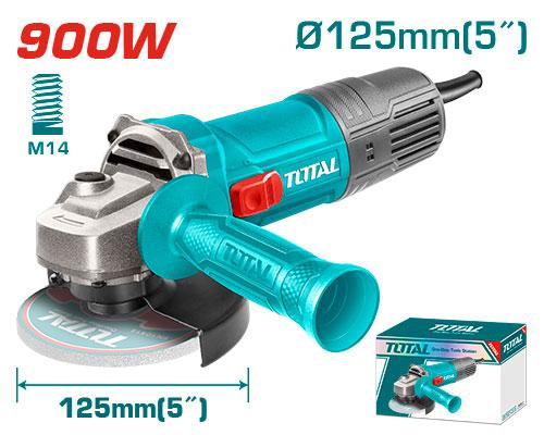 Meuleuse angulaire 900W 125mm TOTAL meulage TG10912556