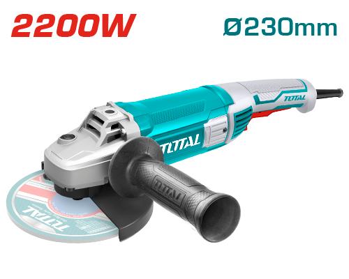 Meuleuse d'angle 2200W - TOTAL découpe - TG12223026