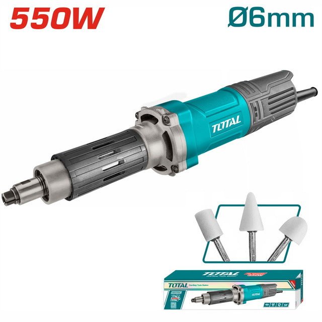 Meuleuse droite 550 w TOTAL puissance précision TG55061