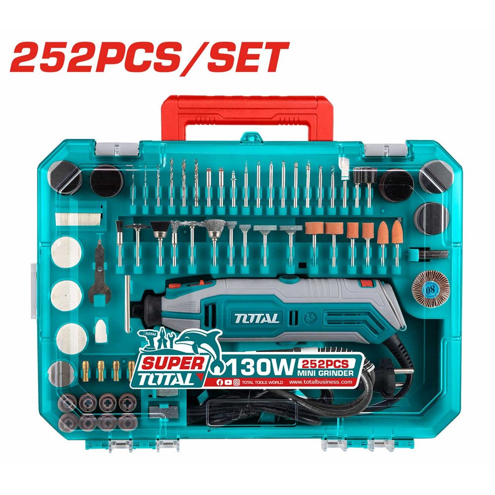Meuleuse multif mini 130W pour ponçage haute précision TOTAL TG5133261