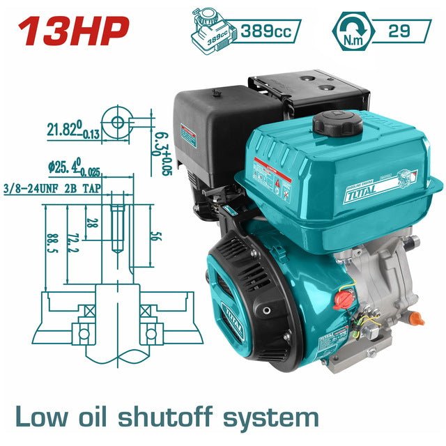 Moteur 389cc 13CV – TOTAL performant – TGEN1881
