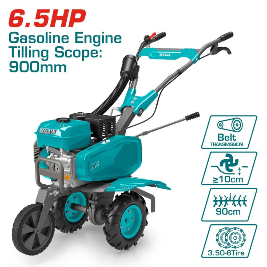Motoculteur 6,5 cv 900mm TOTAL jardinage TGC5002