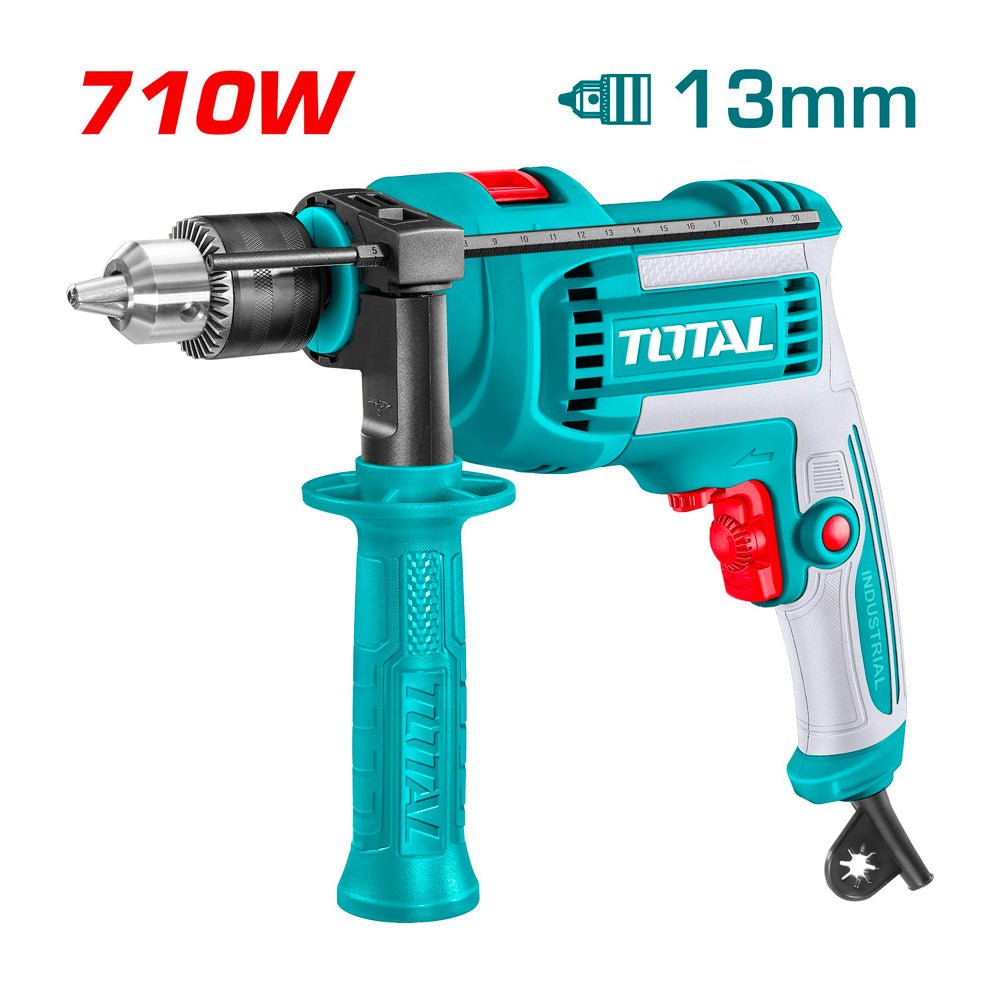 Perceuse à percussion 710 w 13 mm TG1071366 polyvalente