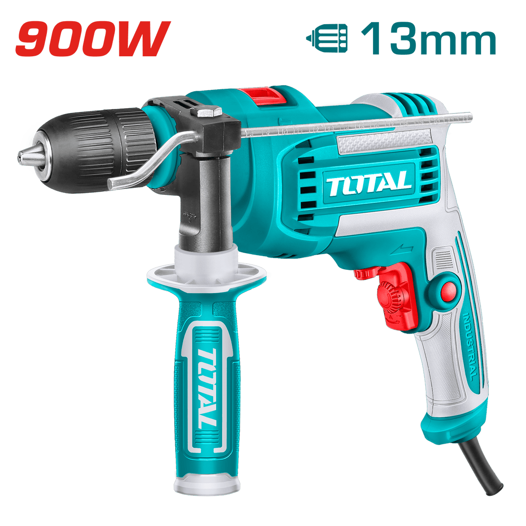 Perceuse à percussion 900 w 13 mm TOTAL autoserrant TG10913662
