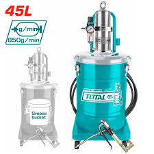 Pompe à graisse pneumatique 45 l THT118452 TOTAL débit 850 g par min