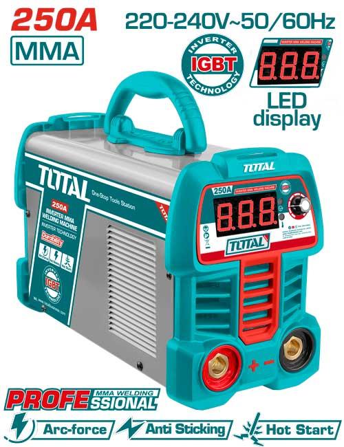 Poste soudure mma 250A – TOTAL pro – TW225069
