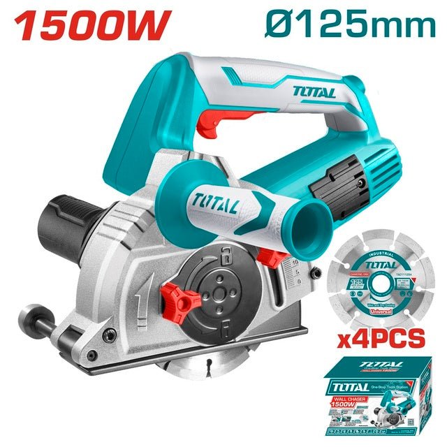 Rainureuse murale totale 1500 w TWLC1256 puissance pro TWLC1256