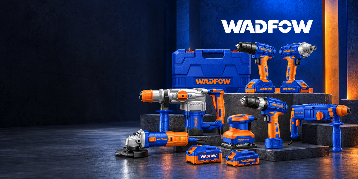 Visuel commercial WADFOW — sélection d’outillage présentée sur SME Import.