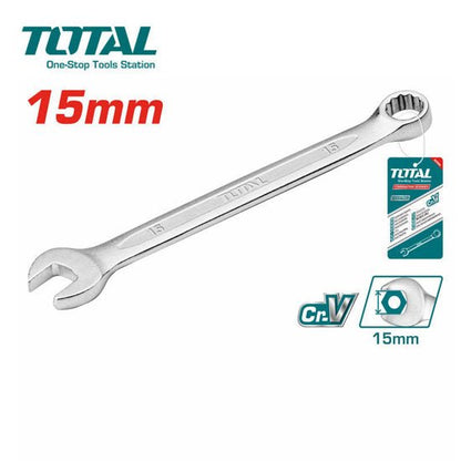 TCSPA151] clé mixte TOTAL 15 mm- outil bricolage mécanique