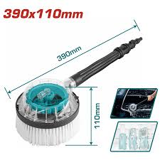 Brosse rotative 110 mm pour nettoyeur TOTAL rapide puissance fiable THRB8702
