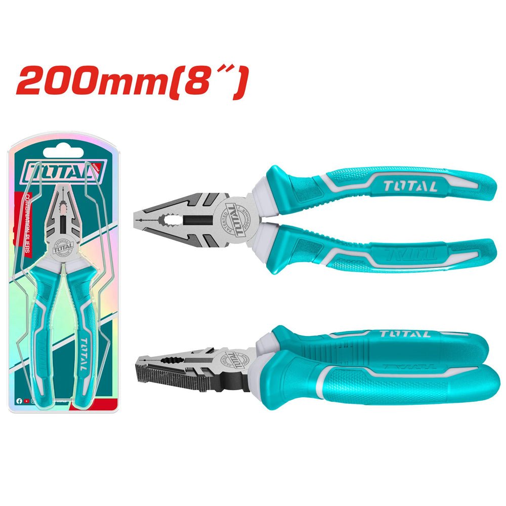 THT110806P - pince universelle TOTAL 200 mm - ergonomique