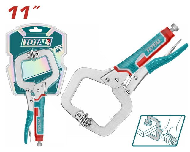 THT111113 pince étau 280mm acier carbone nickelé 11 pouces