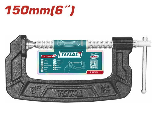 THT13161 – serre joint TOTAL 6 pouces – anticorrosion