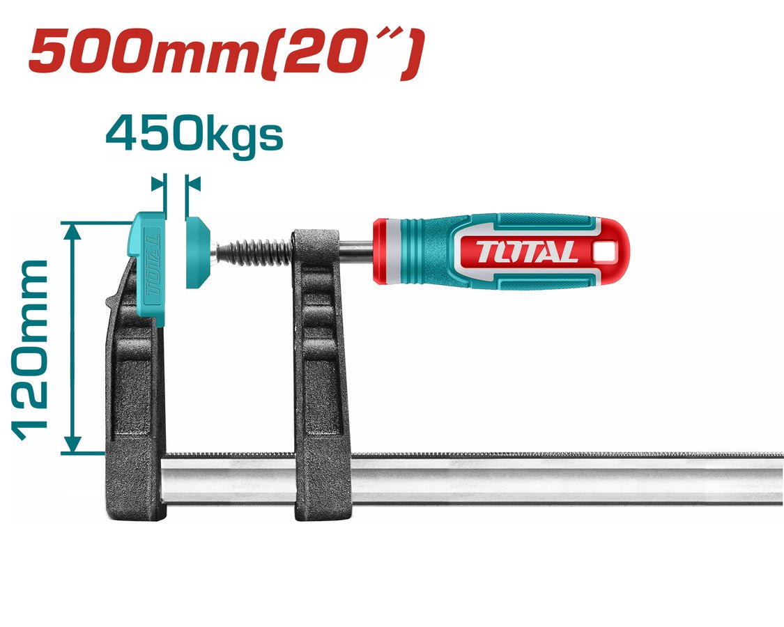 THT1321203 serre joint TOTAL 120X500MM plastique 450Kg