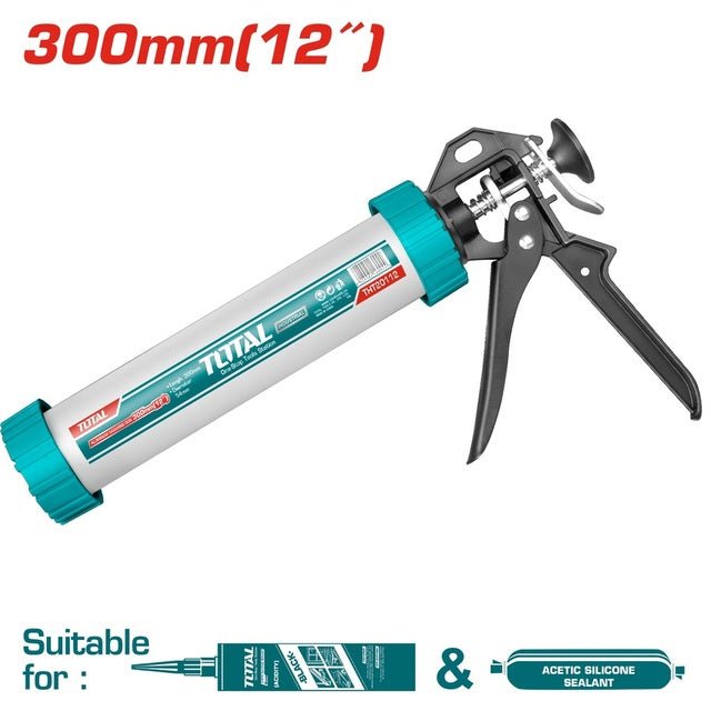THT20112 – pistolet calfeutrer aluminium TOTAL 12 pouces – léger