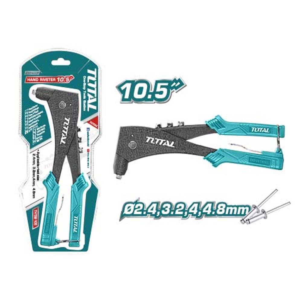THT32105 – pince à rivet TOTAL 10,5 pouces – ergonomique