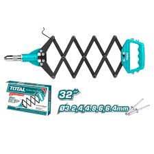 Pince à riveter extensible 32 pouces 4 mm performance fiabilité TOTAL THT32321