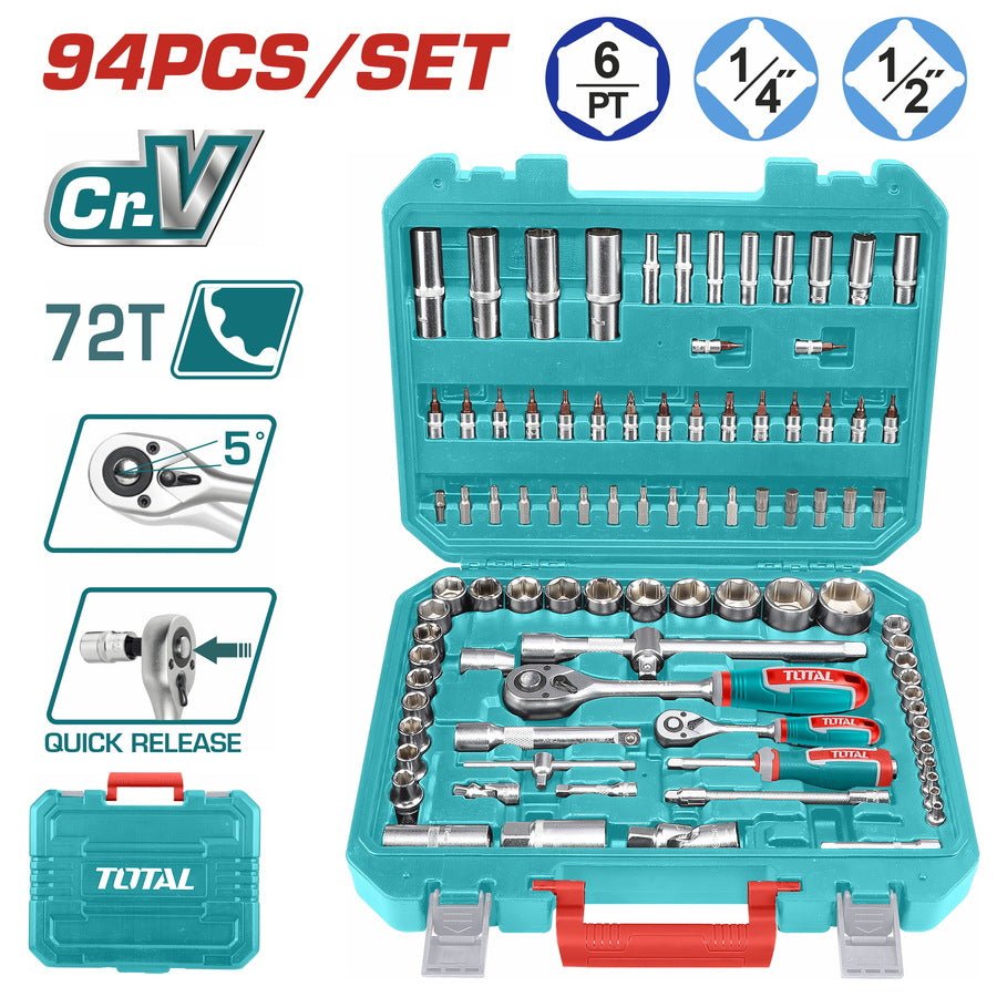 THT421942 douilles TOTAL jx 94 pièces système quick release