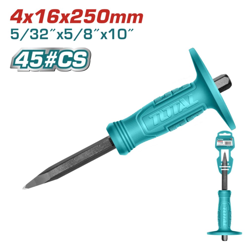 THT4221026 broche maçon 250mm aciercarbone 45 ergonomique