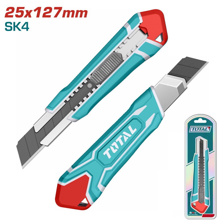 Couteau TOTAL lame sécable 127mm précis pro fiable THT5112505