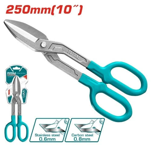 THT524101 cisaille à tôle 250 mm poignées ergonomiques