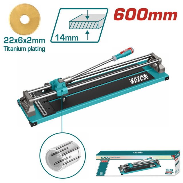THT576002 - coupe carrelage TOTAL 60cm 14mm - précision