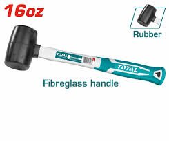 THT761616 – maillet caoutchouc TOTAL 450GR – pour bricolage