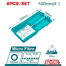 THT811210061–Kit peinture microfibre TOTAL 100 mm–murs