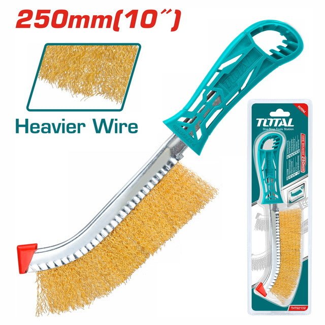 THT92102 - brosse à fils TOTAL 250mm - nettoyage efficace