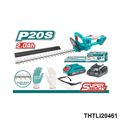 THTLI20461 - taille haie sans fil TOTAL 20V 460mm - précis