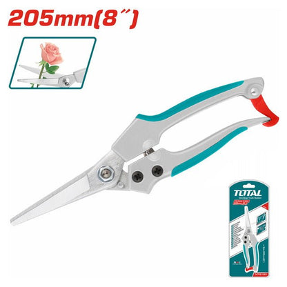 THTP61083 sécateur TOTAL 20 cm pour jardinage précis