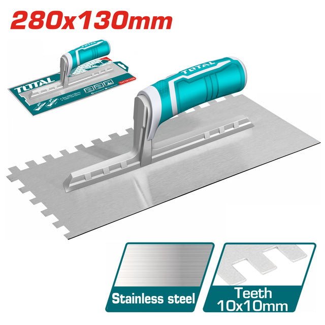 THTT81286-Truelle plâtre dents TOTAL 280x130-Précis confort