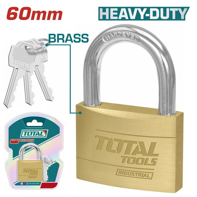 TLK32602 - cadenas en laiton 60MM TOTAL - usage industriel