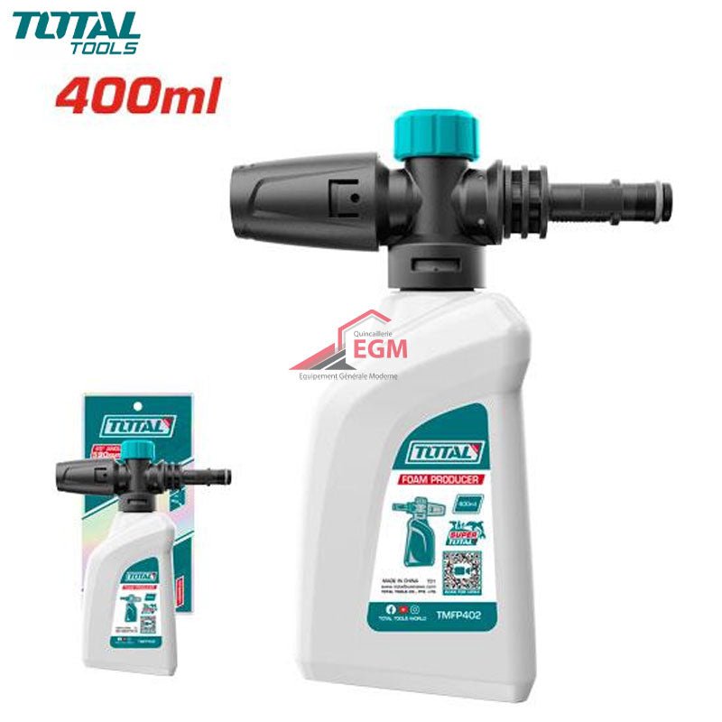 TMFP402 – pistolet de mousse TOTAL 400 ml – lavage voiture