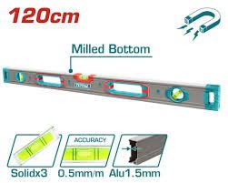 TMT212028M - niveau magnétique TOTAL 120 cm 0,5 mm - pro