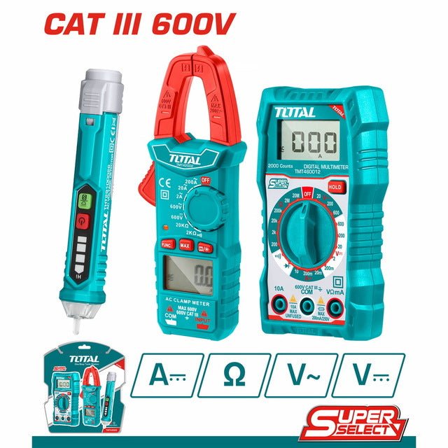 TMT43028 – kit de test électrique TOTAL 3 pièces – fiable