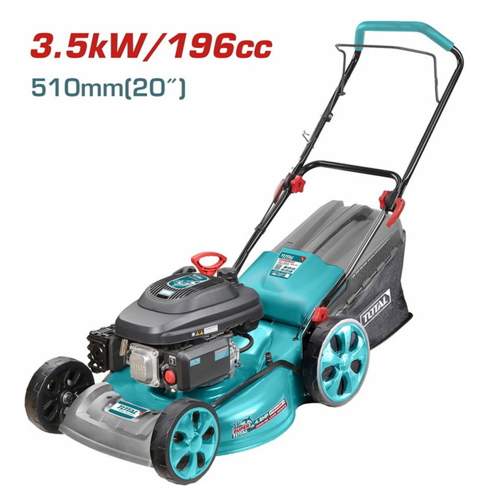 Tondeuse à gazon 3500W 51Cm - TOTAL ramassage - TGT196201