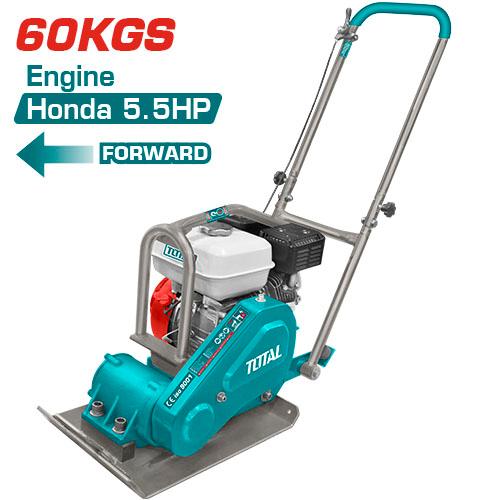 TOTAL compacteur de plaques 5,5CV Honda GX160 marche avant TP7060-1