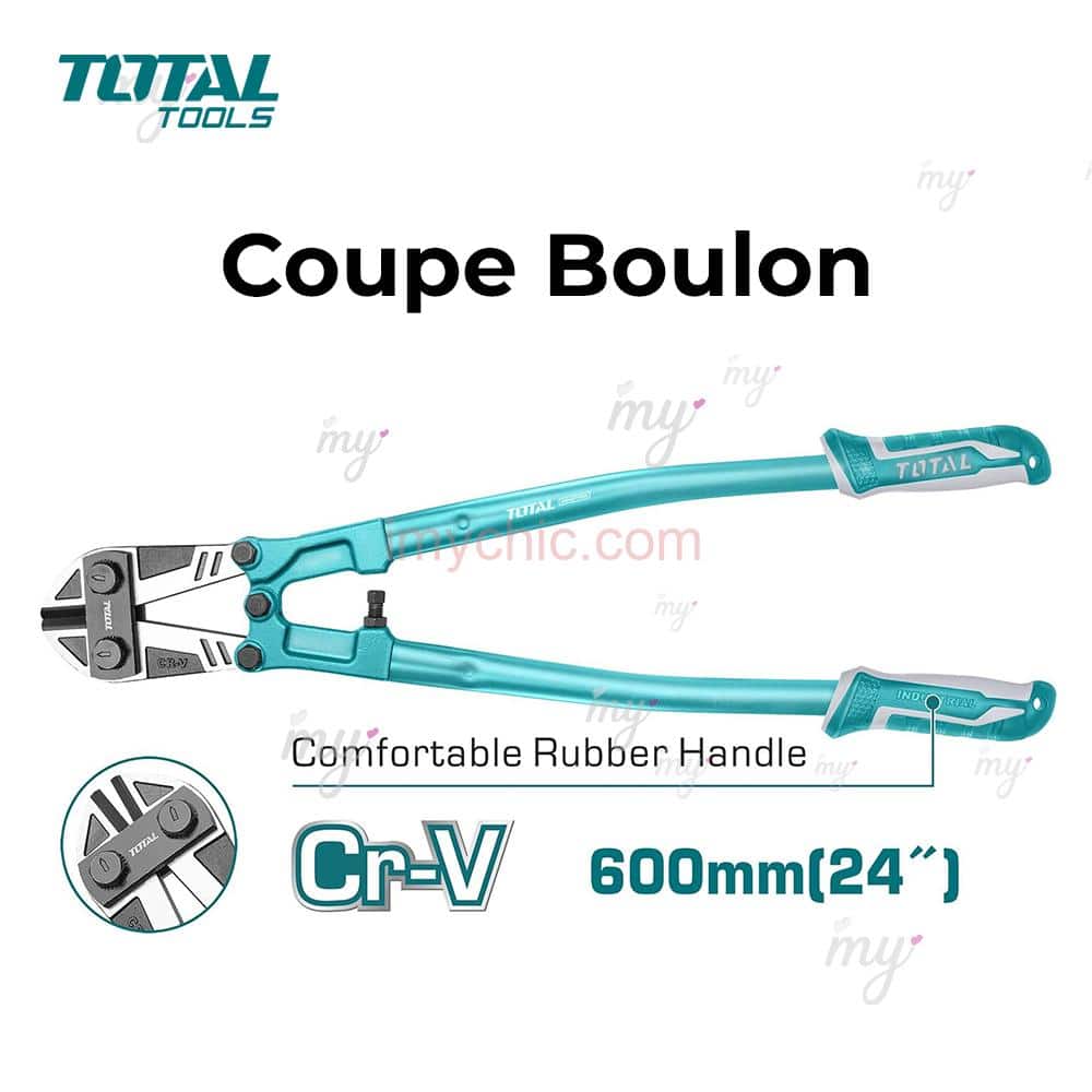 TOTAL coupe boulon 24 pouces THT113246 - coupe-boulon précis