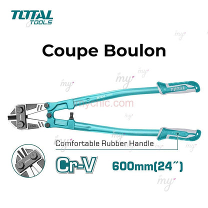 TOTAL coupe boulon 24 pouces THT113246 - coupe-boulon précis