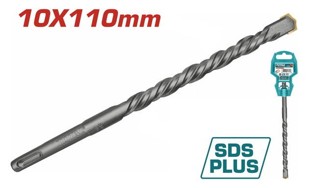 Foret SDS plus pointe tungstène ultra 10x110 mm haute performance TOTAL Tac311001