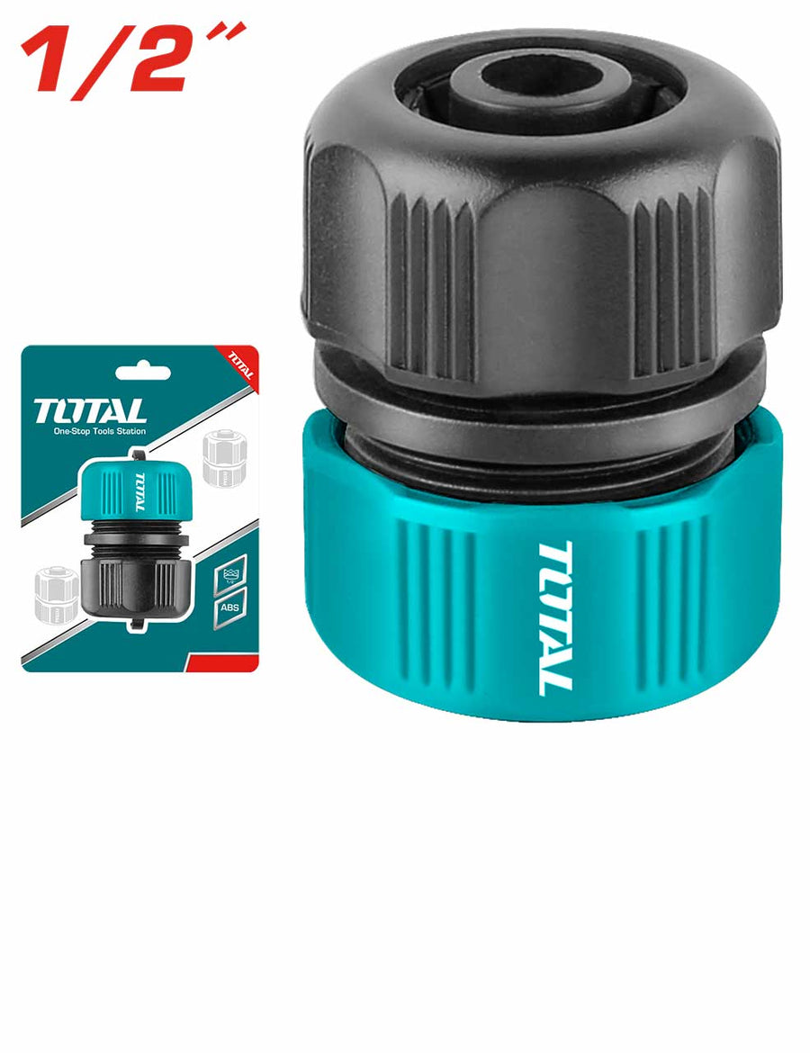 TOTAL manchon connecteur rapide 1/2 pouce abs plastique THPHM0201