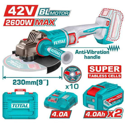 TOTAL meule 2600 42V a/b 4A TAGLI4260182