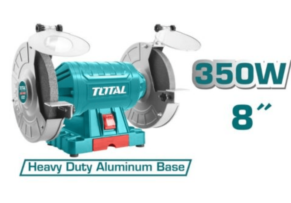 TOTAL touret à meuler 350W TBG35020 – puissant et durable