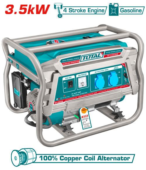 TP135006] - groupe électrogène TOTAL 3,5 kva - extérieur