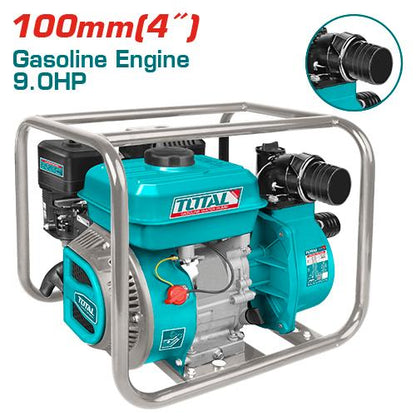 TP3401 motopompe TOTAL 9CV essence gaz 4 pouces irrigation