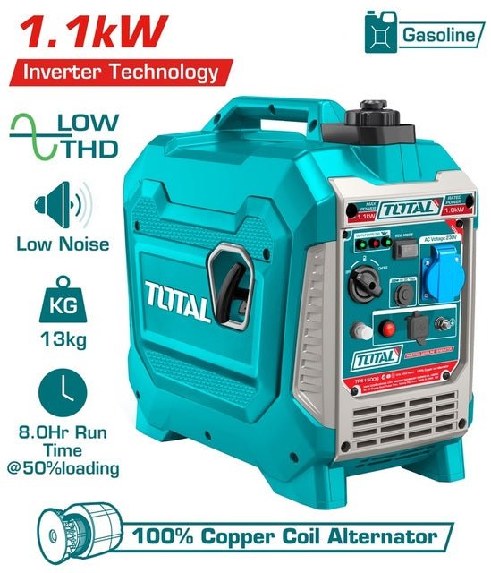 TP515006 groupe électrogène TOTAL 1.1kW inverter pro