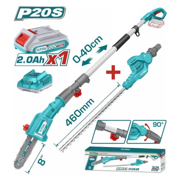 TPTS201681 - scie perche sans fil TOTAL 20 v jardin