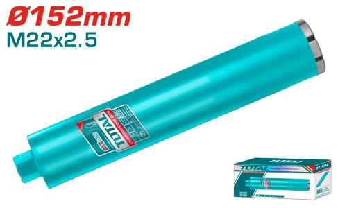 TOTAL trépans diamantés Ø152mm 450mm pour béton haute performance TAC2811521